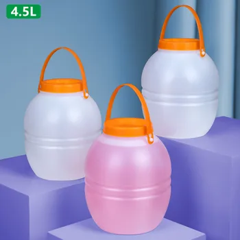 4.5L Empty Round bucket with inner and outer lid Food Grade HDPE container Leakproof liquid Food Lotion pail
4.5L Empty Round bucket with inner and outer lid Food Grade HDPE container Leakproof liquid Food Lotion pail