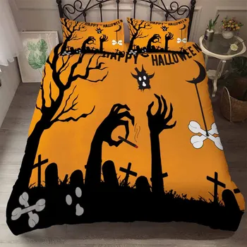 BEST.WENSD Super Terror Bedding Set Printing Duvet Cover Set 2/3PCS Home Bed Linen Set Happy Halloween AU/EU/US Size Bedclothes
BEST.WENSD Super Terror Bedding Set Printing Duvet Cover Set 2/3PCS Home Bed Linen Set Happy Halloween AU/EU/US Size Bedclothes