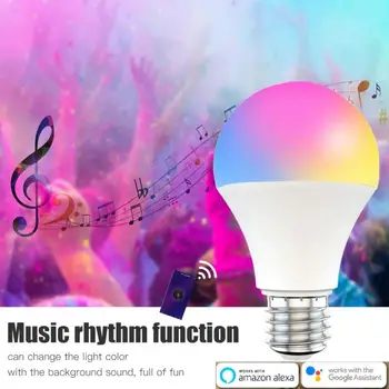 NEW Fcmila 15W Smart Wifi Bulb RGB RGBW CCT Voice/music Control Christmas disco bulb Dimming Light Work With Alexa Amazon google 
NEW Fcmila 15W Smart Wifi Bulb RGB RGBW CCT Voice/music Control Christmas disco bulb Dimming Light Work With Alexa Amazon google