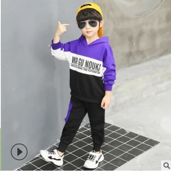 Boys Sports Clothing Set 2019 New Spring/Autumn Kids Clothes Sets Children's Casual Cute Sets 2 Patchwork Colors Size4-14 ly404
Boys Sports Clothing Set 2019 New Spring/Autumn Kids Clothes Sets Children's Casual Cute Sets 2 Patchwork Colors Size4-14 ly404