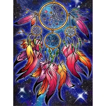 5D Diamond Painting Mosaic Dreamcatcher Diamond Embroidery Feather Crystal Sale Full Square Rhinestone Gift Wall Decor 
5D Diamond Painting Mosaic Dreamcatcher Diamond Embroidery Feather Crystal Sale Full Square Rhinestone Gift Wall Decor