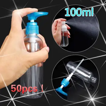 100ml Empty Plastic Dispenser Pump Bottle Travel Transparent Plastic Perfume Atomizer MIni Empty Spray Bottle Refillable Bottle
100ml Empty Plastic Dispenser Pump Bottle Travel Transparent Plastic Perfume Atomizer MIni Empty Spray Bottle Refillable Bottle