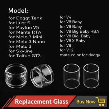 Volcanee 1pc Pyrex Glass Tube Replacement For V12 Ijust S Manta RTA Atomizer Vape Electronic Cigarette Tank
Volcanee 1pc Pyrex Glass Tube Replacement For V12 Ijust S Manta RTA Atomizer Vape Electronic Cigarette Tank