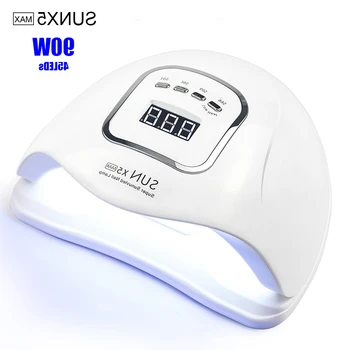 90/72/54/24W UV LED Nail Lamp For Manicure Nail Dryer For All Gels Polish With Automatic Sensor Smart Temperature Control
90/72/54/24W UV LED Nail Lamp For Manicure Nail Dryer For All Gels Polish With Automatic Sensor Smart Temperature Control