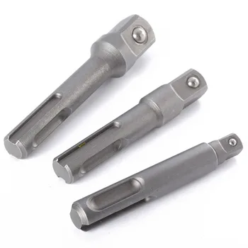Fixmee 3pcs Socket Driver Adapter Drill Bit 1/2'' 3/8'' 1/4'' For Sds Plus Hammer Adapter Tools
Fixmee 3pcs Socket Driver Adapter Drill Bit 1/2'' 3/8'' 1/4'' For Sds Plus Hammer Adapter Tools