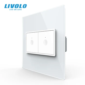 Livolo A8 AU Standard Double Wall Touch Switch,2way remote sensor control,white crystal glass,new plastic push button key
Livolo A8 AU Standard Double Wall Touch Switch,2way remote sensor control,white crystal glass,new plastic push button key