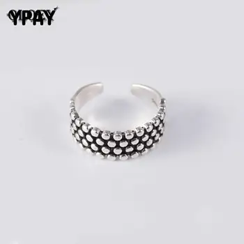 YPAY Vintage Adjustable Finger Ring For Man Woman 100% Real 925 Sterling Silver Open Toe Rings Fine Jewelry Wholesale YMR296
YPAY Vintage Adjustable Finger Ring For Man Woman 100% Real 925 Sterling Silver Open Toe Rings Fine Jewelry Wholesale YMR296