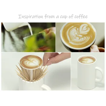 Toothpick Holder Hand Pressure Automatic Dispenser Box Coffee Cup Shaped Automatic Retractable Kitchen Accessory Tools
Toothpick Holder Hand Pressure Automatic Dispenser Box Coffee Cup Shaped Automatic Retractable Kitchen Accessory Tools