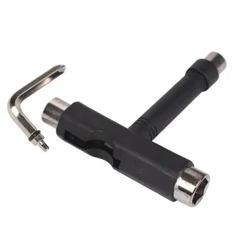 New Alloy T-type Skateboard Tool All In One Screwdriver Mini Kick Scooter Socket Multi-functional Skate T-Tool
New Alloy T-type Skateboard Tool All In One Screwdriver Mini Kick Scooter Socket Multi-functional Skate T-Tool