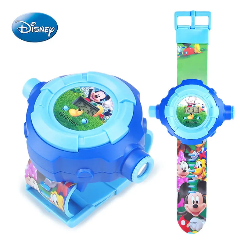 Authentic Disney Children's Cartoon Watch Mickey Minnie Princess Watch Projector Sound And Light Toy Boy Girl
Authentic Disney Children's Cartoon Watch Mickey Minnie Princess Watch Projector Sound And Light Toy Boy Girl