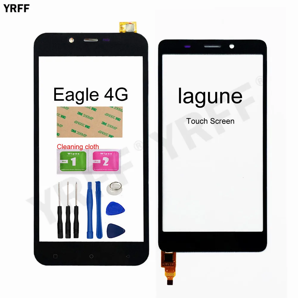 For Vertex Impress lagune Touch Screen Eagle 4G Digitizer Glass Panel Sensor Front Parts | Мобильные телефоны и