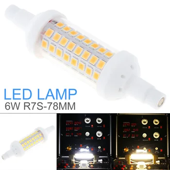 6W 64 LEDs 78mm AC 220 - 240V R7S SMD 2835 Mini 360 Degrees Dimmable Warm White / Cool White with Horizontal Plug Corn Light 
6W 64 LEDs 78mm AC 220 - 240V R7S SMD 2835 Mini 360 Degrees Dimmable Warm White / Cool White with Horizontal Plug Corn Light