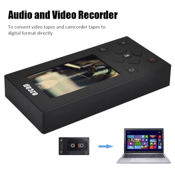 VHS to Digital for VCR DVD Game Console Multi-function Audio Video Collection Converter Audio Video Converter Recorder
VHS to Digital for VCR DVD Game Console Multi-function Audio Video Collection Converter Audio Video Converter Recorder