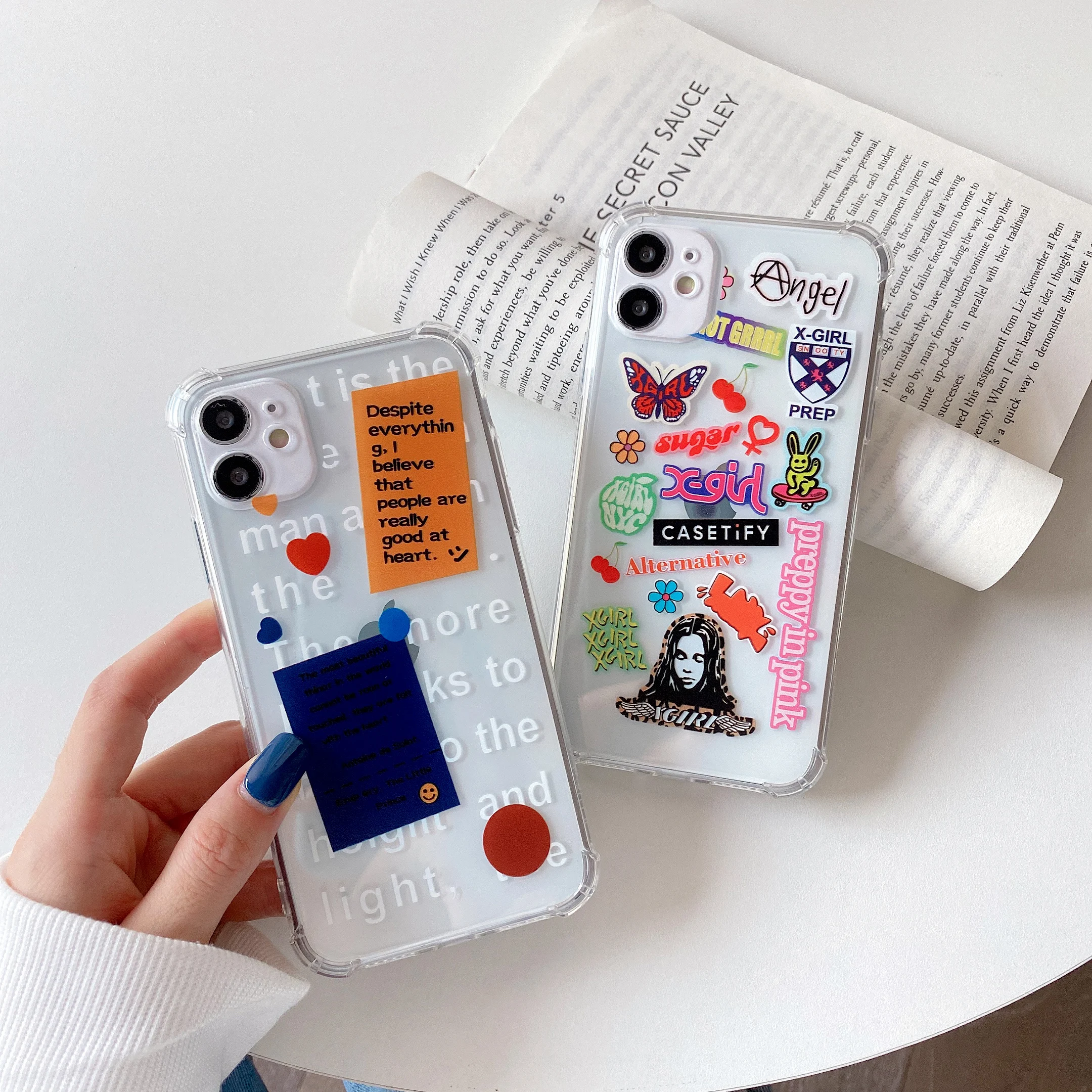 Personality Label Phone Case For iPhone 12 Mini 11 Pro XS MAX Luxury Letter Butterfly Fundas For iPhone 7 8 6 6s Plus XR X SE
Personality Label Phone Case For iPhone 12 Mini 11 Pro XS MAX Luxury Letter Butterfly Fundas For iPhone 7 8 6 6s Plus XR X SE