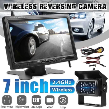 7" Wireless Car Rear View Camera Reversing Parking System TFT LCD Rearview Monitor 120 Wide Angle HD Night Vision Backup Camera
7" Wireless Car Rear View Camera Reversing Parking System TFT LCD Rearview Monitor 120 Wide Angle HD Night Vision Backup Camera