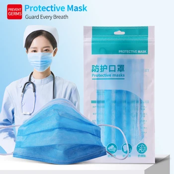 3 Layer Anti-Dust Pollution Dustproof Face Masks Non Woven Disposable Protection Face Mask Safety Breathable Ear loop Mouth Mask
3 Layer Anti-Dust Pollution Dustproof Face Masks Non Woven Disposable Protection Face Mask Safety Breathable Ear loop Mouth Mask