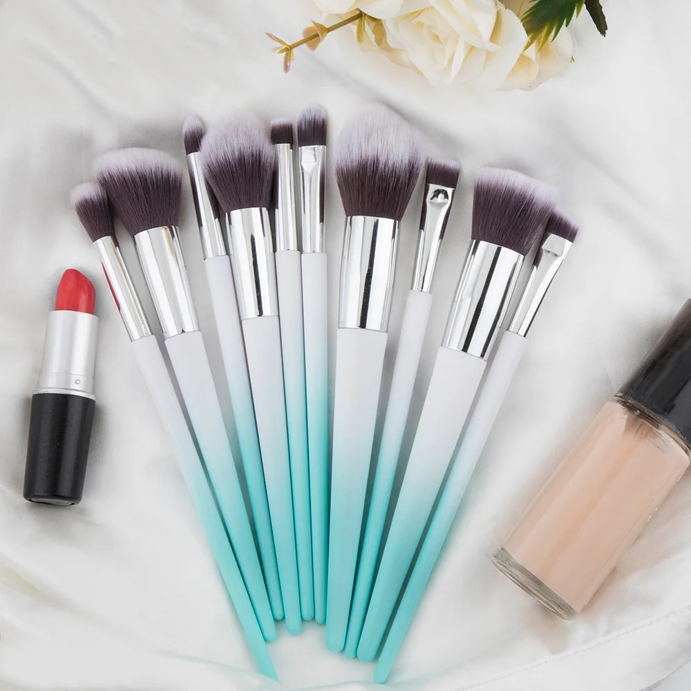 OUBLDIOR Makeup Brushes 14pcs Gradients Handle Fibre Set Brush perfect Beauty Foundation Eye shadow Blush Face Make up Brush Set
OUBLDIOR Makeup Brushes 14pcs Gradients Handle Fibre Set Brush perfect Beauty Foundation Eye shadow Blush Face Make up Brush Set