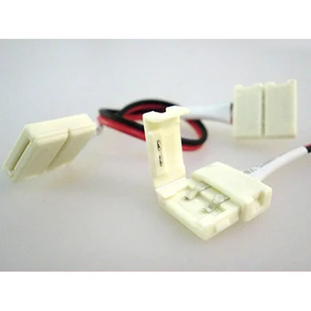 LEDLUX CL1259 4 PCs connector 12mm to connect Led Strip Smd 5050 single color without soldering
LEDLUX CL1259 4 PCs connector 12mm to connect Led Strip Smd 5050 single color without soldering