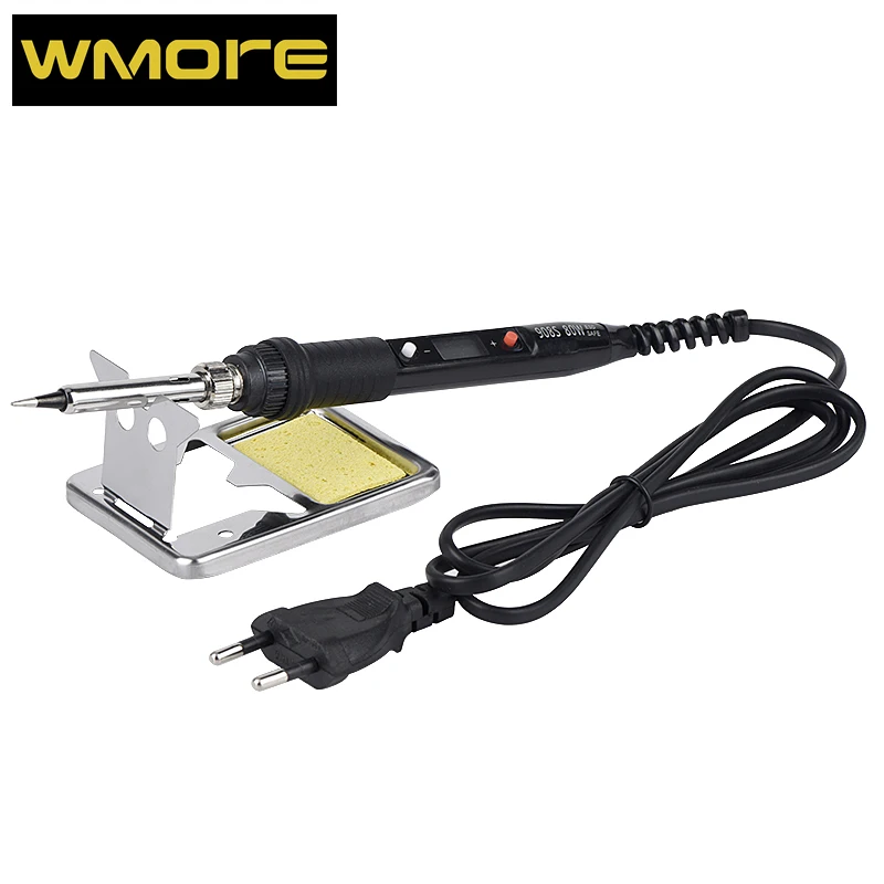 WMORE Electric Soldering iron LCD 80W 110V 220V Temperature adjustable Welding solder rion repair tool soldering iron tip stand
WMORE Electric Soldering iron LCD 80W 110V 220V Temperature adjustable Welding solder rion repair tool soldering iron tip stand