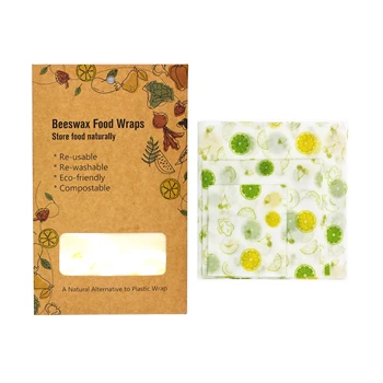 Customizable Direct Factory High Quality Eco-friendly Non-Toxic Healthy Washable Reusable Beeswax Wrap 
Customizable Direct Factory High Quality Eco-friendly Non-Toxic Healthy Washable Reusable Beeswax Wrap