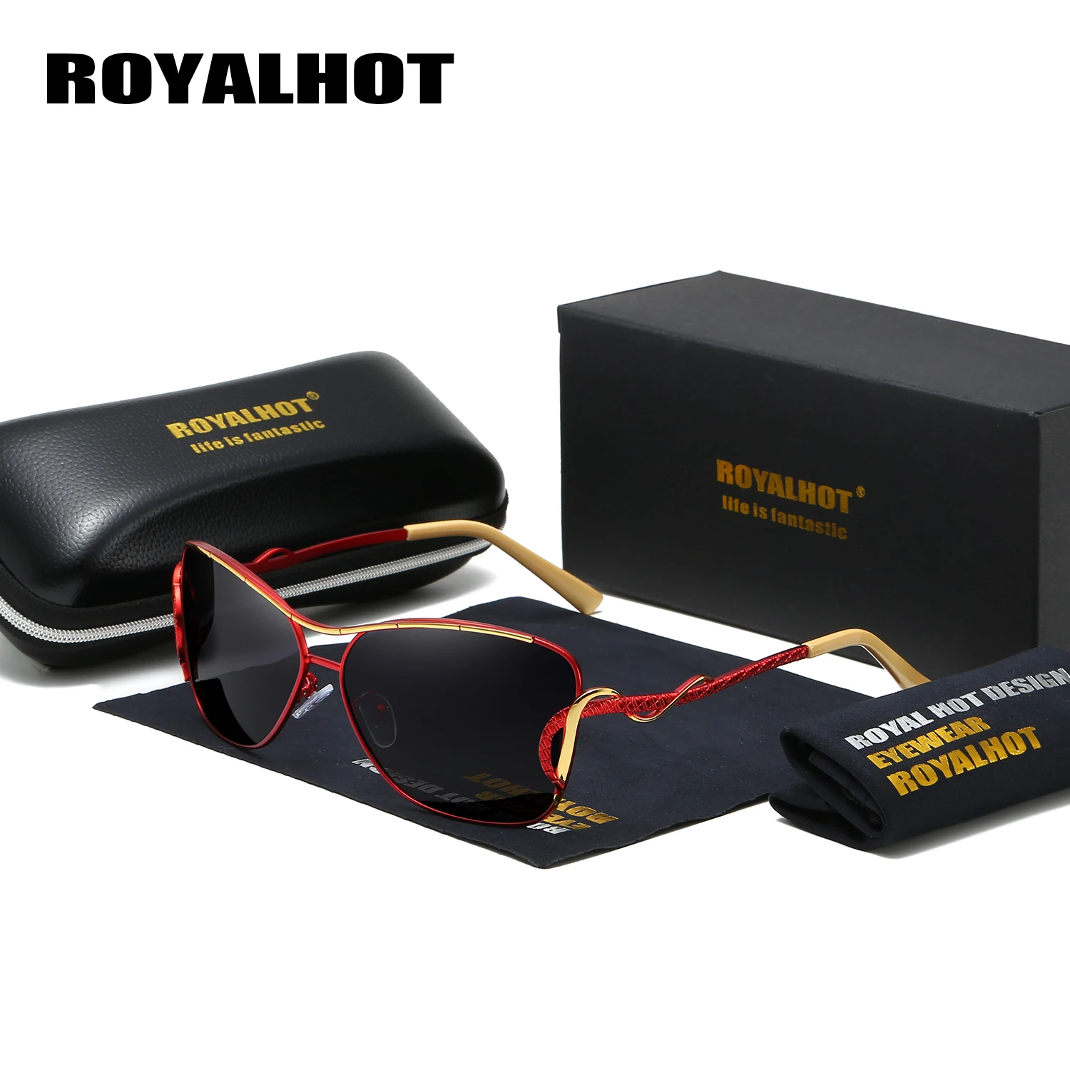 RoyalHot Women Oversized Polarized Oval Aloy Curve Frame Sunglasses Driving Sun Glasses Shades Oculos masculino Male 60013
RoyalHot Women Oversized Polarized Oval Aloy Curve Frame Sunglasses Driving Sun Glasses Shades Oculos masculino Male 60013