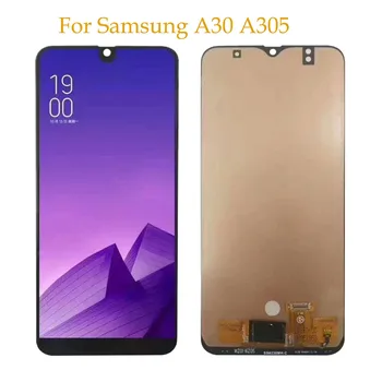 For Samsung A30 A305 incell lcd display touch Screen digitizer assembly replacement parts A30 SM-A305F A305F A305G lcd panel
For Samsung A30 A305 incell lcd display touch Screen digitizer assembly replacement parts A30 SM-A305F A305F A305G lcd panel