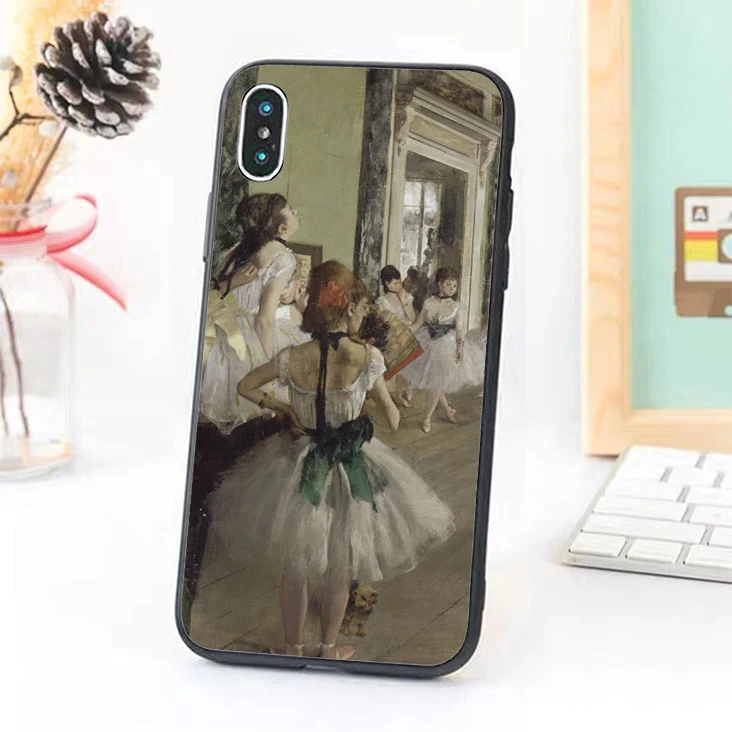 Bernandez 5 5S SE 6 6S TPU phone case cover for iPhone 7 8 plus X Xs Max XR The Ballet Class Edgar Degas Printed
Bernandez 5 5S SE 6 6S TPU phone case cover for iPhone 7 8 plus X Xs Max XR The Ballet Class Edgar Degas Printed