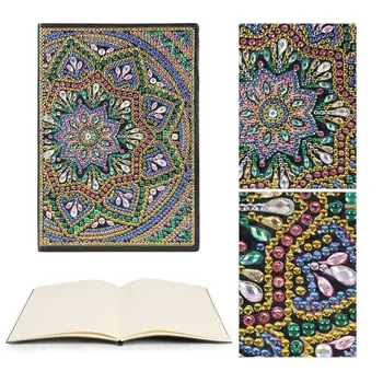 DIY Mandala Special Shaped Diamond Painting 50 Pages A5 Sketchbook Drawing Book Excellent Craftsmanship Well Durability
DIY Mandala Special Shaped Diamond Painting 50 Pages A5 Sketchbook Drawing Book Excellent Craftsmanship Well Durability