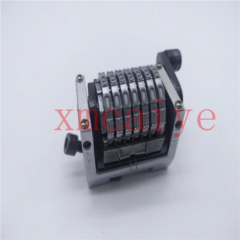 5 PCS GTO 7 Digits Horizontal Numbering Machine Clockwise Jump Mode 9.0.1.2.3.4.5.6.7...
5 PCS GTO 7 Digits Horizontal Numbering Machine Clockwise Jump Mode 9.0.1.2.3.4.5.6.7...