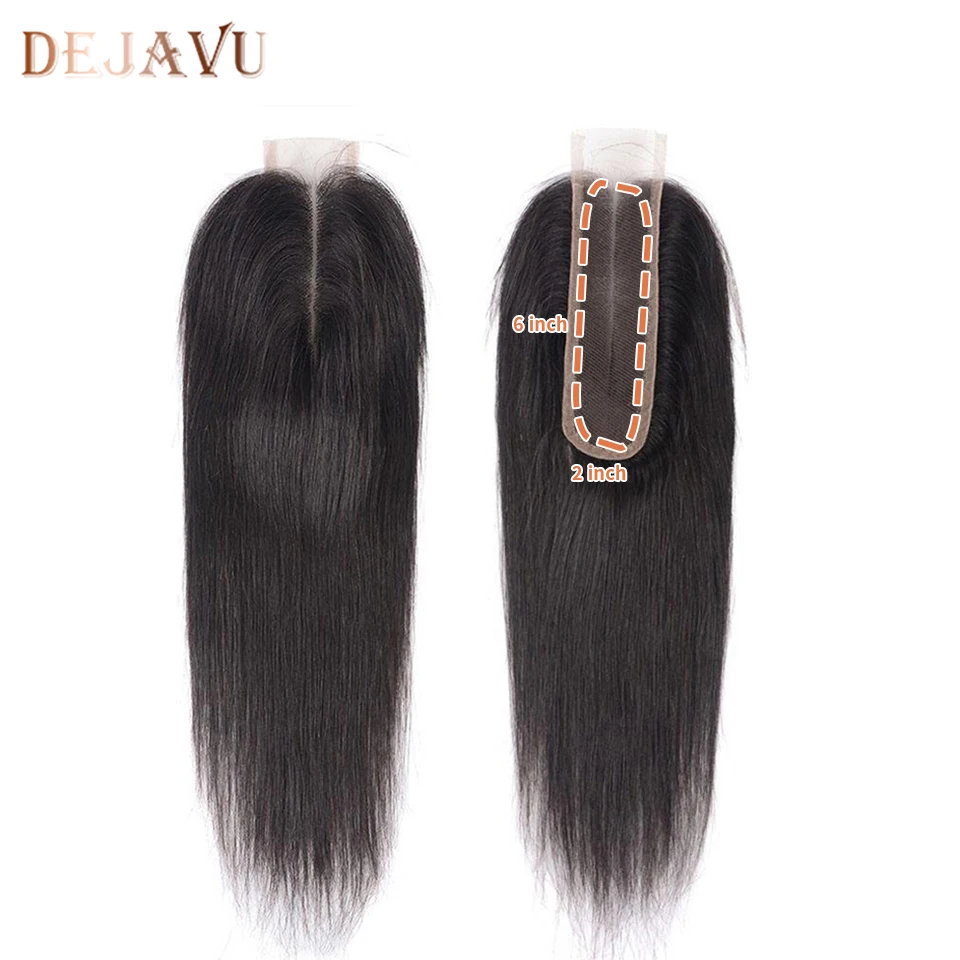 DEJAVU Remy 2X6 Closure Kim k Closure 100% Human Hair lace Closure Straight Brazilian Natural Color Middle/free Part
DEJAVU Remy 2X6 Closure Kim k Closure 100% Human Hair lace Closure Straight Brazilian Natural Color Middle/free Part
