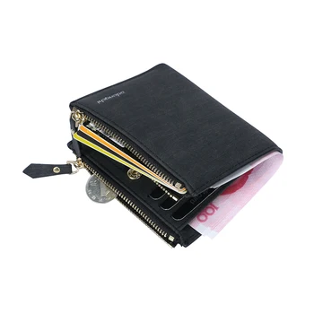 New Double Zipper Wallets RFID Blocking Short Wallet For Men Credit Card Holder Purse With SIM Card Slot Brand Design Money Bag
New Double Zipper Wallets RFID Blocking Short Wallet For Men Credit Card Holder Purse With SIM Card Slot Brand Design Money Bag