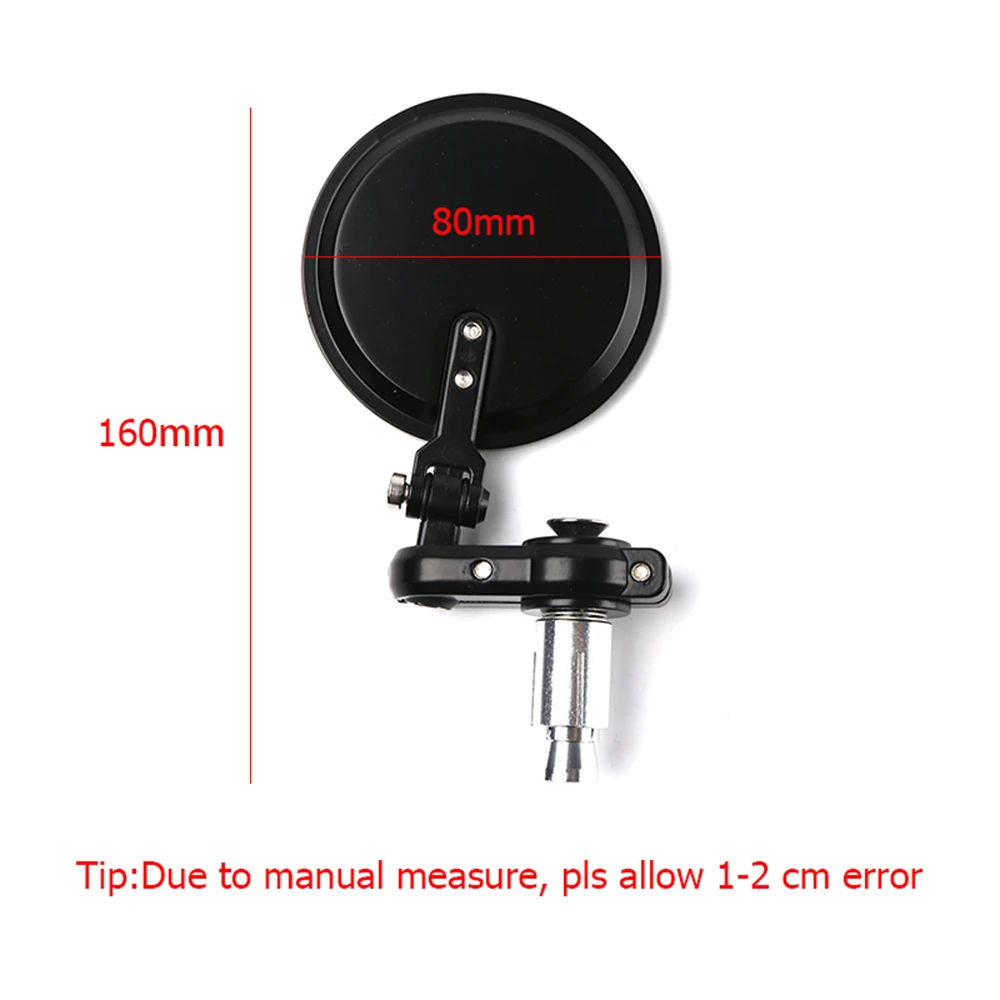 Bicycle Adjustable Rear View Mirror Handlebar Universal MTB Road Bike Wide Range ConvexMirror Cycling Rearview Ayna BC0006 (7)