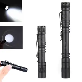 Pen Shape Torch Flashlight Home Accessory Sporting Goods Outdoor Supply Hiking Camping Convenient Light Weight Super Bright
Pen Shape Torch Flashlight Home Accessory Sporting Goods Outdoor Supply Hiking Camping Convenient Light Weight Super Bright