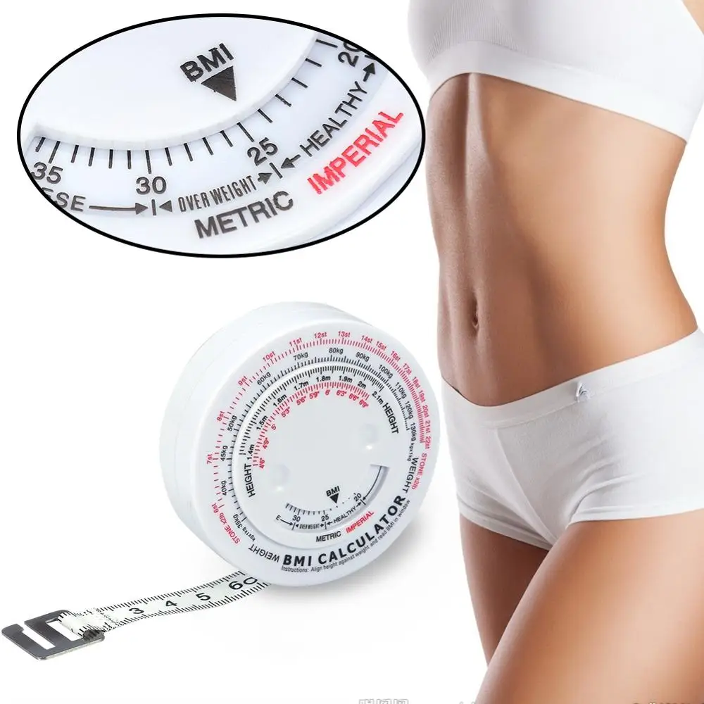 Body Mass Index Tape Round Fat Measure Calculator Sewing Tailor Body Scale Fitness Caliper Measuring Body Retractable Tape Ruler
Body Mass Index Tape Round Fat Measure Calculator Sewing Tailor Body Scale Fitness Caliper Measuring Body Retractable Tape Ruler