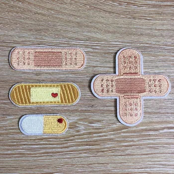New Delicate Band-aid Set Love Band-Aid Capsule Wound Patch Applique Cartoon Iron on Embroidered Patches for Clothing DIY Sticke 
New Delicate Band-aid Set Love Band-Aid Capsule Wound Patch Applique Cartoon Iron on Embroidered Patches for Clothing DIY Sticke