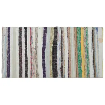 Handmade Multicolor Vintage English Striped Rug Area Rug 091x180 Cm-2'12''X5'11''
Handmade Multicolor Vintage English Striped Rug Area Rug 091x180 Cm-2'12''X5'11''