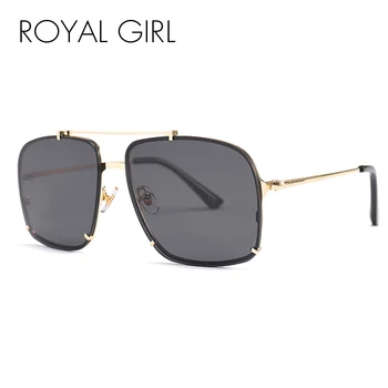 ROYAL GIRL Womens Retro Square Oversized Sunglasses Trend Ladies Outdoor Personality Sunglasses Gafas De Sol Mujer Ss001 
ROYAL GIRL Womens Retro Square Oversized Sunglasses Trend Ladies Outdoor Personality Sunglasses Gafas De Sol Mujer Ss001