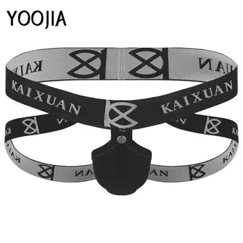YOOJIA Mens Lingerie Hot Low Rise U Shape Sponge Bulge Pouch Sport Underwear Open Butt Panties Jockstrap Thong Briefs Underwear
YOOJIA Mens Lingerie Hot Low Rise U Shape Sponge Bulge Pouch Sport Underwear Open Butt Panties Jockstrap Thong Briefs Underwear