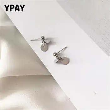 YPAY 2020 Womens Earring 100% 925 Solid Sterling Silver Wafer Charm Dangle Earrings For Women Sterling-silver-jewelry YME420
YPAY 2020 Womens Earring 100% 925 Solid Sterling Silver Wafer Charm Dangle Earrings For Women Sterling-silver-jewelry YME420