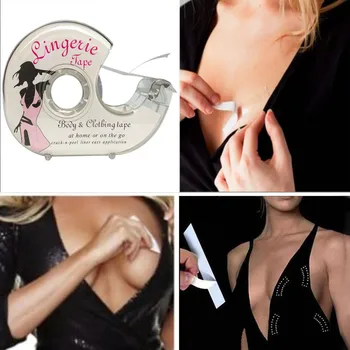 Hot Selling Double Sided Adhesive Safe Fashion Tape Body Clothing Clear Bra Strip Waterproof Tapes Self Adhesive Pad#y3
Hot Selling Double Sided Adhesive Safe Fashion Tape Body Clothing Clear Bra Strip Waterproof Tapes Self Adhesive Pad#y3