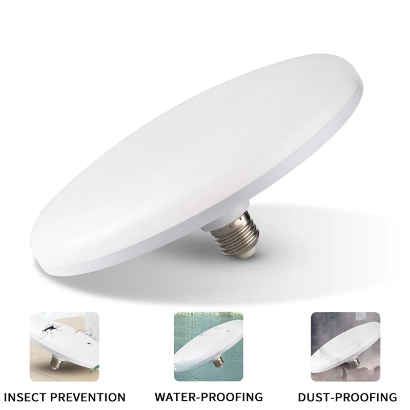 UFO E27 LED Bulb 15/35/45/55W 220V Ampoule Disc shape Led Lamp Lights Bulbs For Home Lighting Spotlight Table Lamp For Ceiling
UFO E27 LED Bulb 15/35/45/55W 220V Ampoule Disc shape Led Lamp Lights Bulbs For Home Lighting Spotlight Table Lamp For Ceiling