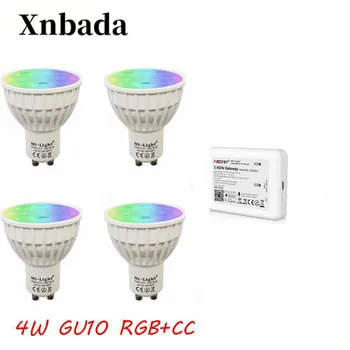 MiLight 4W GU10 Led Lamp RGB+CCT led bulb+IBX2(USB)RF Remote wifi Led Spotlight Light Dimmable Led light AC85-265V Free Shipping
MiLight 4W GU10 Led Lamp RGB+CCT led bulb+IBX2(USB)RF Remote wifi Led Spotlight Light Dimmable Led light AC85-265V Free Shipping