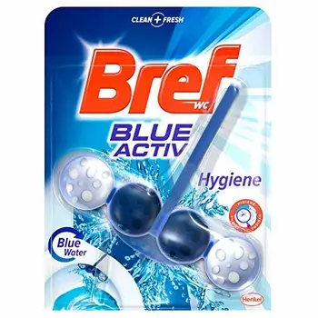 Bref WC – Blue Activ – Nettoyant pour toilettes – 50 g
Bref WC – Blue Activ – Nettoyant pour toilettes – 50 g
