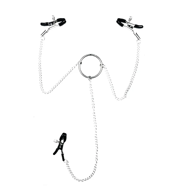 Зажимы для сосков с перьями Concorde Sweet Caress, черные 5700690010 - Concorde - Зажимы для сосков - Купить