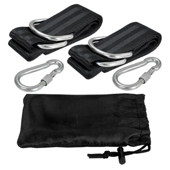 Tree Swing Straps Kit Hanging Straps Hammock Tree Swing 5Ft With 2 Heavy Duty Carabiner Hooks
Tree Swing Straps Kit Hanging Straps Hammock Tree Swing 5Ft With 2 Heavy Duty Carabiner Hooks