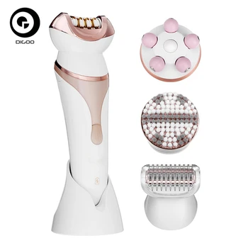 DIGOO 4 in 1 Electric Epilator Hair Removal Trimmer Depilator Rechargeable Women Lady's Shaver Shaver Foot Skin Care Massage 
DIGOO 4 in 1 Electric Epilator Hair Removal Trimmer Depilator Rechargeable Women Lady's Shaver Shaver Foot Skin Care Massage