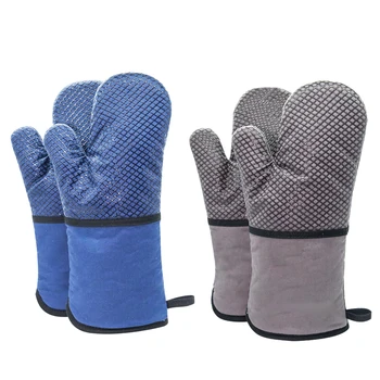 Oven Gloves With Heat-resistant Non-slip Silicone And Comfortable Thick Cotton Pad For Kitchen Fondue Racks Barbecue Camping
Oven Gloves With Heat-resistant Non-slip Silicone And Comfortable Thick Cotton Pad For Kitchen Fondue Racks Barbecue Camping