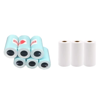 6 Rolls Printing Sticker Paper Photo Paper for Mini Pocket Photo Printer Paperang P1 P2 Bill Receipt Papers Blue & White
6 Rolls Printing Sticker Paper Photo Paper for Mini Pocket Photo Printer Paperang P1 P2 Bill Receipt Papers Blue & White