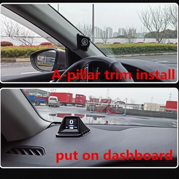 OBD2 GPS Dual System Head Up Display Universal Car Hud Plug And Play Electronics Security Alarm
OBD2 GPS Dual System Head Up Display Universal Car Hud Plug And Play Electronics Security Alarm