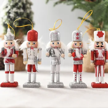 2020 new Christmas 13cm set of five Nutcracker bright pink CHRISTMAS GIFT PENDANT puppet
2020 new Christmas 13cm set of five Nutcracker bright pink CHRISTMAS GIFT PENDANT puppet